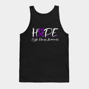 Hope Cystic Fibrosis Awareness Tank Top